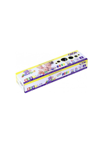 Фарби для малювання Baby Line пальчикові 4 кольори х 30мл (ZB.6564) Zibi (254067419)