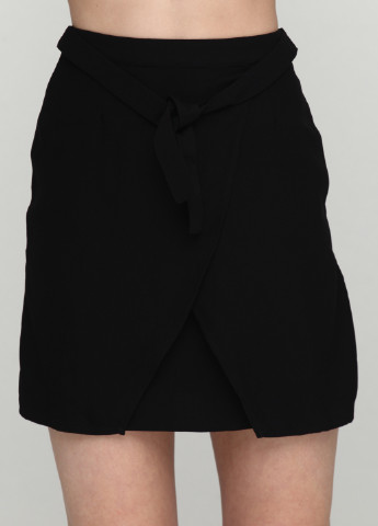 Черная кэжуал однотонная юбка Vero Moda мини
