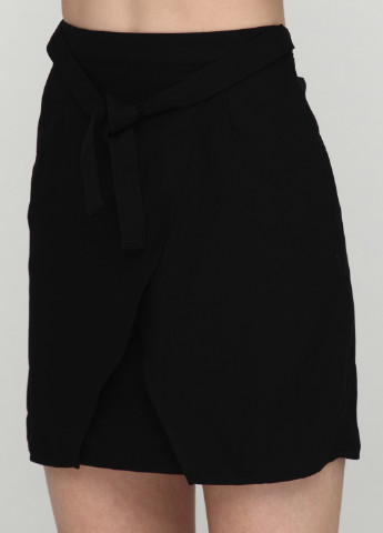 Черная кэжуал однотонная юбка Vero Moda мини