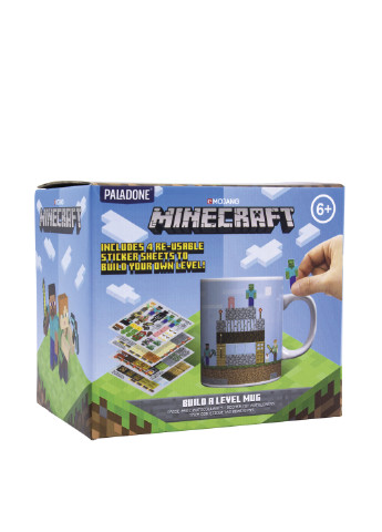 Чашка Minecraft - Build a Level, 325 мл Paladone (195911159)
