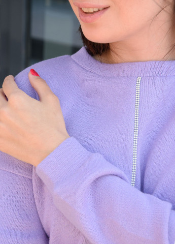 Фиолетовый демисезонный свитер Inedit