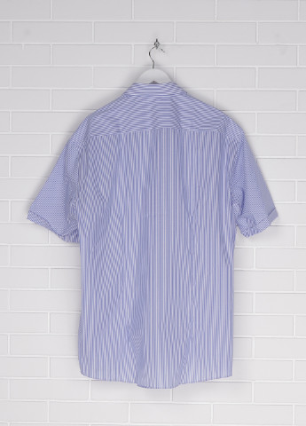 Голубой классическая рубашка в полоску Venti