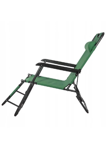 Шезлонг (крісло-лежак) для пляжу, тераси та саду Zero Gravity Springos GC0005 (245081635)