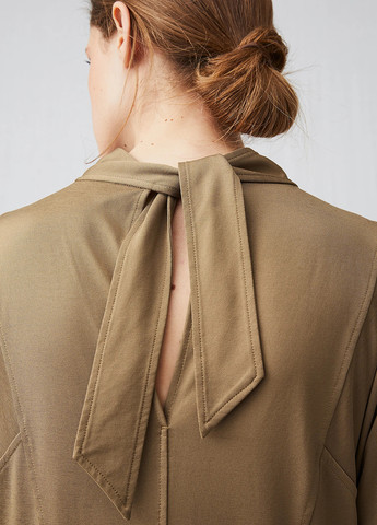 Темно-бежева кежуал сукня а-силует Arket однотонна