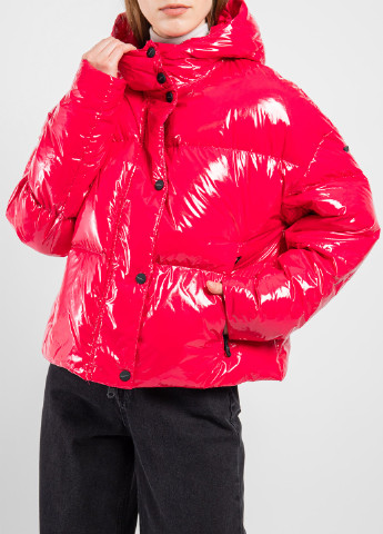Розовый зимний Пуховик аляска Refrigiwear