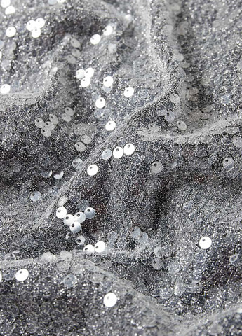 Серебристое праздничный платье на одно плечо C&A однотонное