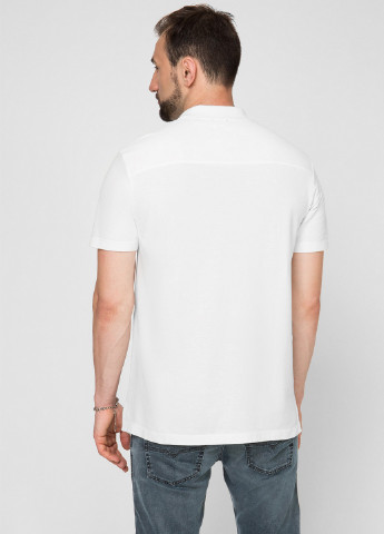 Белая футболка-поло для мужчин Diesel однотонная