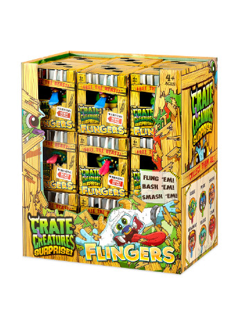 Интерактивная игрушка серии "Flingers" – КАППА Crate Creatures Surprise! (153309671)