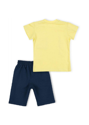 Синий набор детской одежды "no problem" (10256-104b-green) Breeze