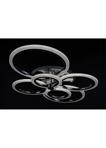 Люстра стельова LED з пультом A2374/6-RGB-ch Хром 11х57х77 див. Sunnysky (253629121)
