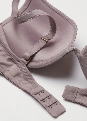 Бежевий бюстгальтер,какао, H&M
