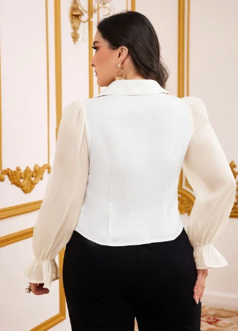 Белая блуза SHEIN