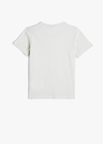 Світло-сіра літня футболка KOTON