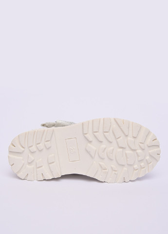 Белые кэжуал осенние ботинки детские демисезон белые на флисе Let's Shop