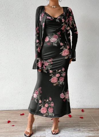 Костюм (платье, накидка) SHEIN (316736193)