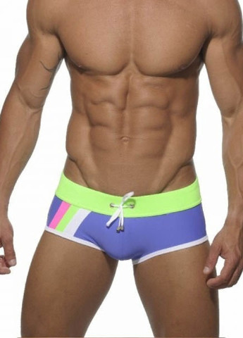 Мужские фиолетовые пляжные мужские брендовые плавки хипсы Seobean
