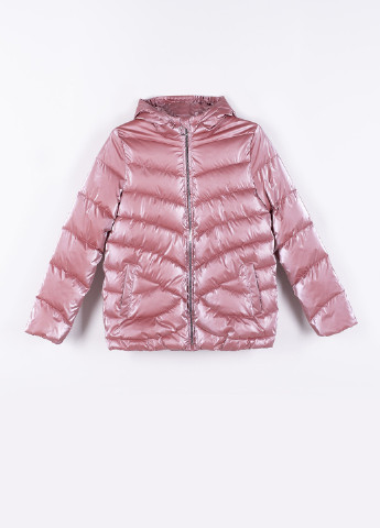 Розовая зимняя куртка Coccodrillo