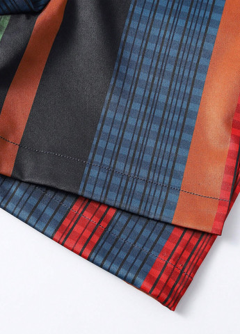 Цветная кэжуал рубашка в полоску SHEIN