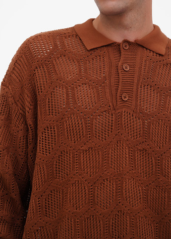 Коричневий демісезонний светр Boohoo