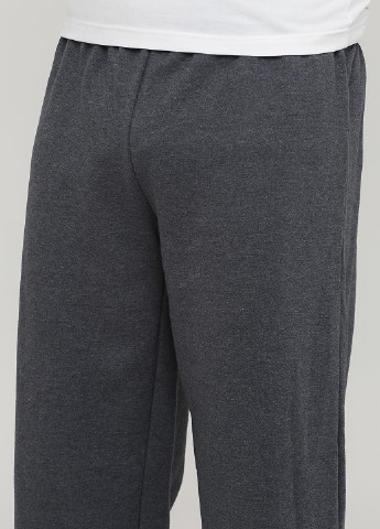 Темно-серые домашние демисезонные прямые брюки Gildan