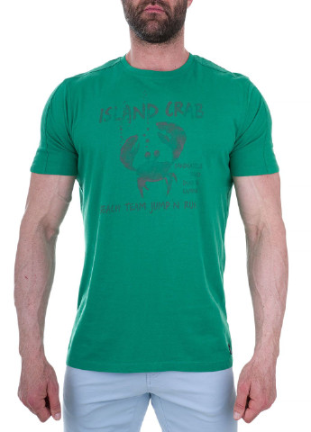Зелена футболка Kitaro