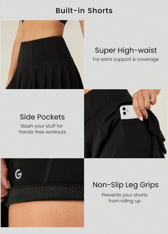 Юбка-шорты SHEIN (366498965)