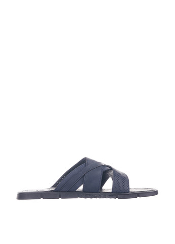 Темно-синие кэжуал шлепанцы Luciano Carvari