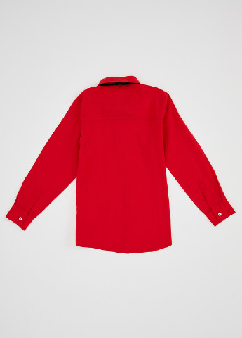 Красная кэжуал рубашка DeFacto