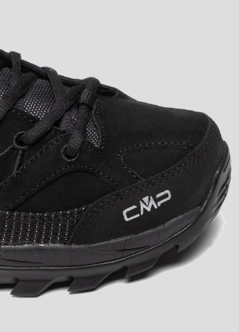 Черные всесезонные черные трекинговые кроссовки rigel low trekking shoes wp CMP