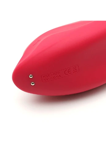 Вібратор та кліторальний стимулятор Heidi Red KisToy (254152116)