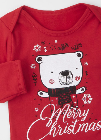 Червоний демісезонний комплект (боді, штани) dexter's