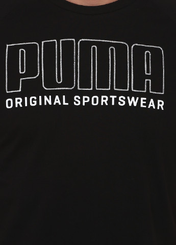 Чорна футболка Puma Athletics Graphic Tee