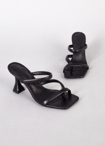 Черные шлепанцы shoesband Brand