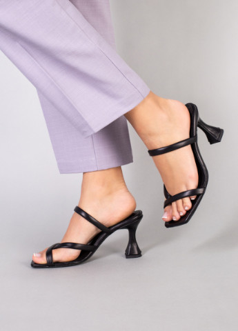 Черные шлепанцы shoesband Brand