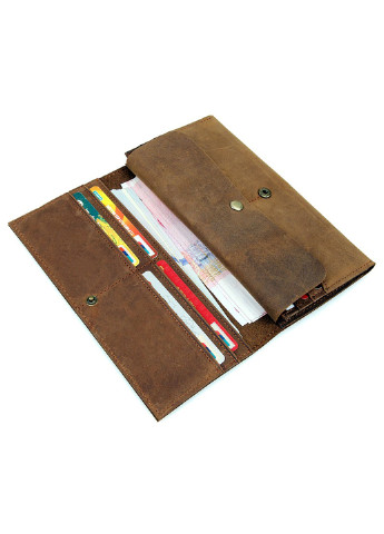 Чоловік шкіряний гаманець 19x10 см Vintage (252127350)