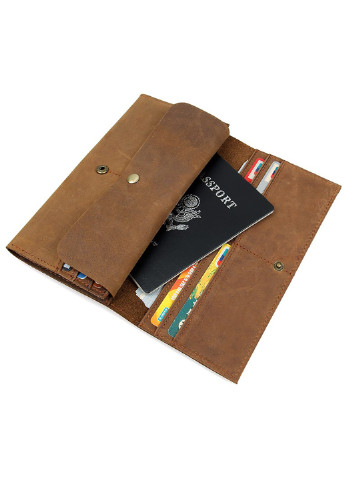 Чоловік шкіряний гаманець 19x10 см Vintage (252127350)