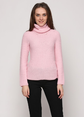 Светло-розовый демисезонный свитер Folgore Milano