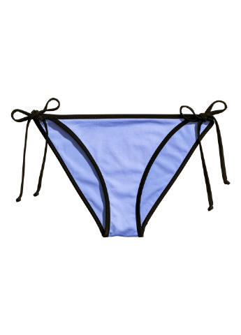 Голубой купальные трусики-плавки однотонные H&M