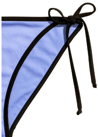 Голубой купальные трусики-плавки однотонные H&M