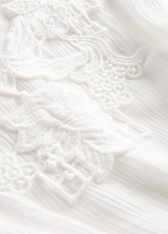 Белое кэжуал платье клеш Orsay
