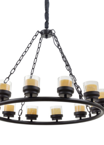 Люстра підвісна свічка лофт BL-387S/12 E27 BK Brille (253885889)