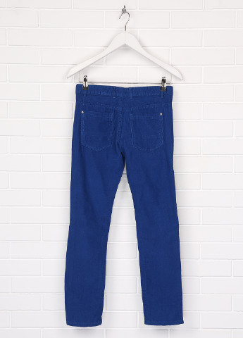Синие кэжуал демисезонные брюки зауженные IntelliGent store