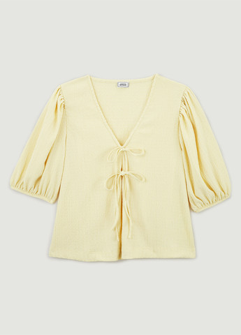Желтая демисезонная блуза Pimkie