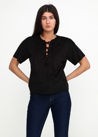 Чёрная блуза Minimum
