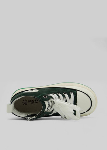 Темно-зеленые кэжуал осенние ботинки Bessky