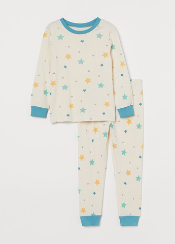 Молочная всесезон пижама (свитшот, брюки) свитшот + брюки H&M