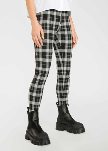 Черно-белые демисезонные леггинсы Reporter Young