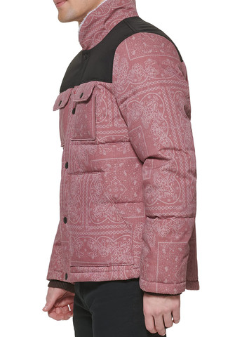 Рожево-коричнева демісезонна куртка Levi's