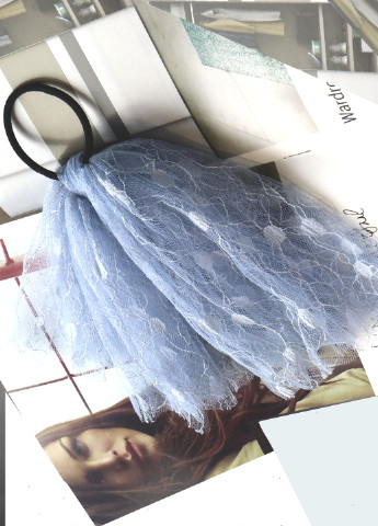 Резинка для волос Анна Ясеницкая "Легкость ветра", голубая, черная Анна Ясеницька (254771298)