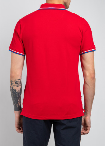 Красная футболка-поло для мужчин Fred Mello
